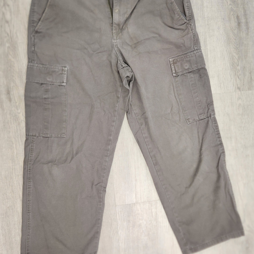 RSQ Men's Charcoal Cargo Pants